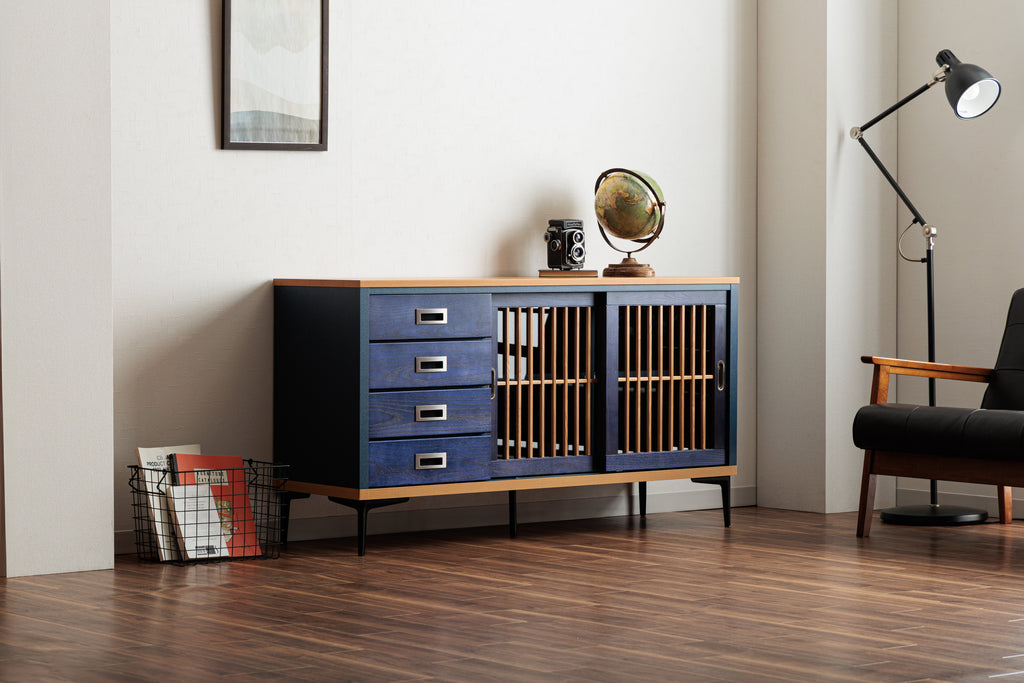 【IBUKI】 サイドボード130_Blue