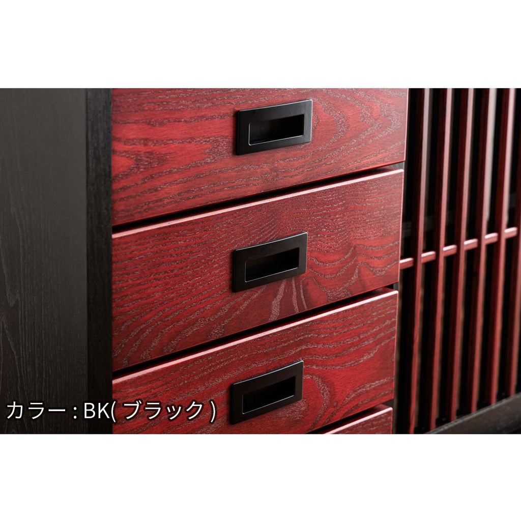 【息吹】 サイドボード130_Black