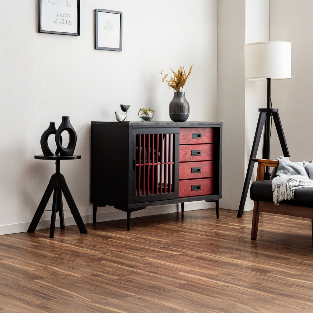 【IBUKI】 サイドボード90_Black