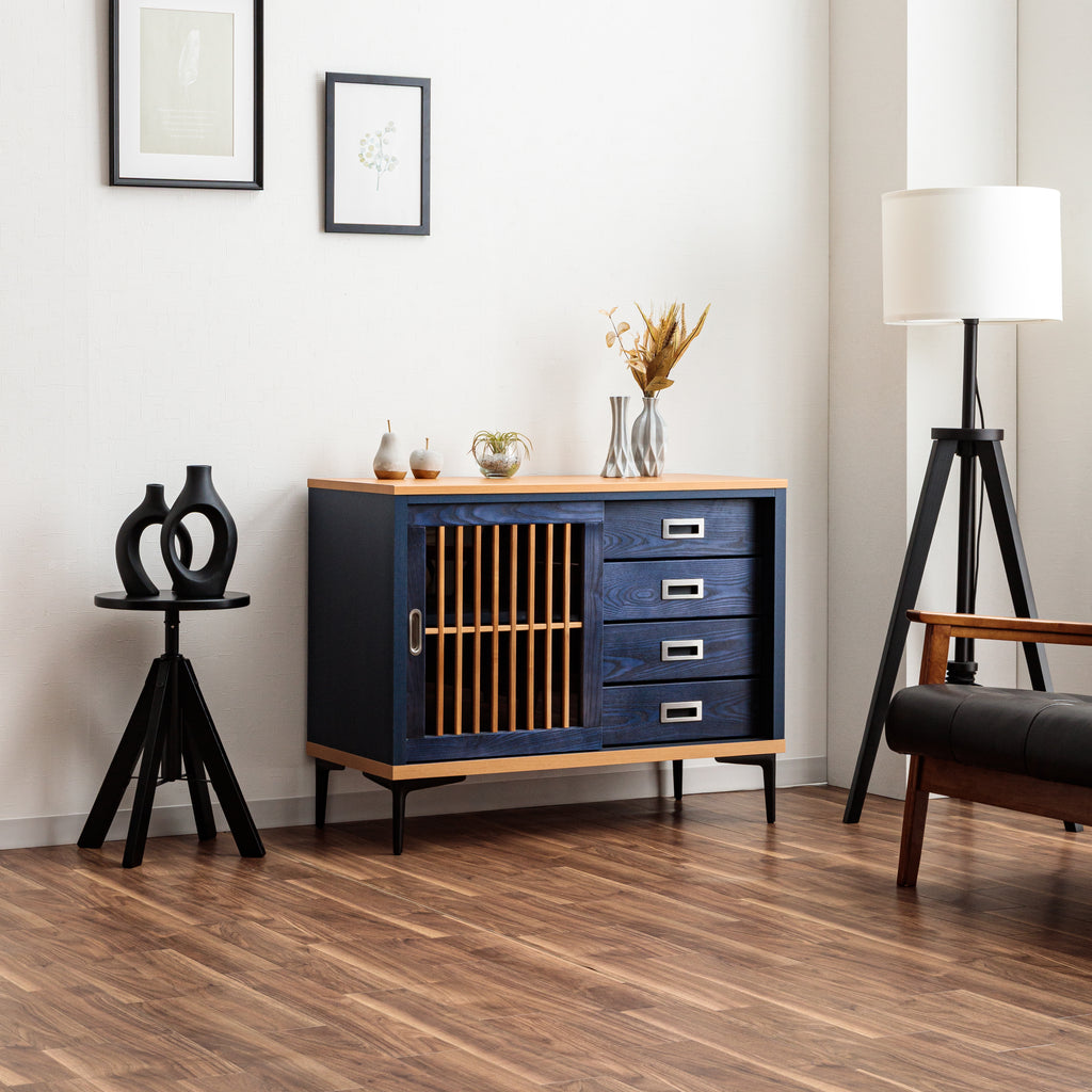 【IBUKI】 サイドボード90_Blue